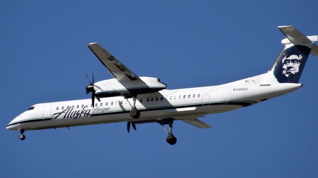 de Havilland Dash 8-400 (N446QX) - N446QX Horizon Air De Havilland Canada DHC-8-400 - cn 4363br /Date of Manufacture * Mar 2011br /Age 4.3 Yearsbr /de Havilland Dash 8-400 (twin-turboprop) (DH8D/G )