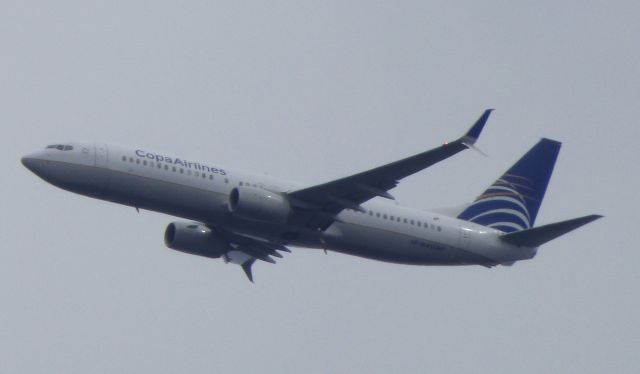 Boeing 737-800 (MP1846CMP) - Shown here is a Copa Airlines Boeing 737-800 off the coast of Monmouth NJ in the Winter of 2016.