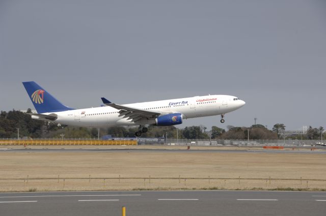 Airbus A330-200 (SU-GCI) - Landing at Narita Intl Airport R/W16R on 2009/3/21