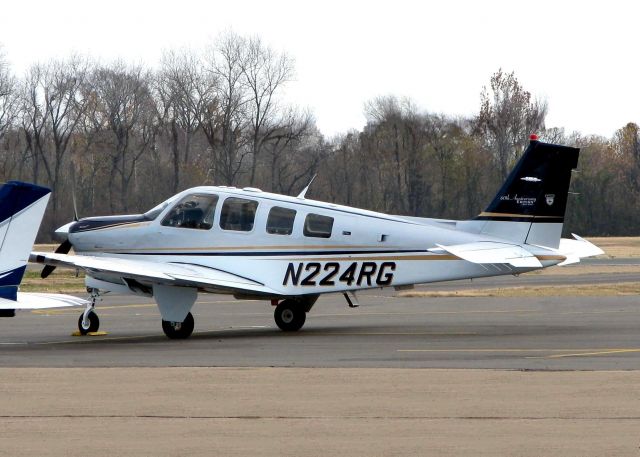 Beechcraft Bonanza (36) (N224RG) - At Downtown Shreveport.