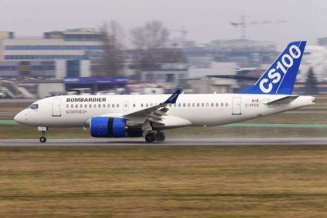 Bombardier CS100 (C-FFCO) - Bombardier BD-500-1A10 CSeries CS100 C-FFCO Bombardier Aerospace