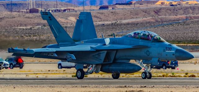 MCDONNELL DOUGLAS Super Hornet (16-6938) - 166938 NJ-530 Electronic Attack Squadron (VAQ) 129 EA-18G Growler "Vikings" - Aviation Nation 2022br /Nellis AFB (LSV / KLSV)br /USA - Nevada, November 5, 2022br /Photo: TDelCoro