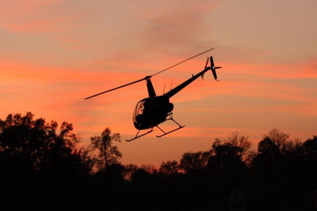 N186SH — - Paul Salmon in N186SH at sunset