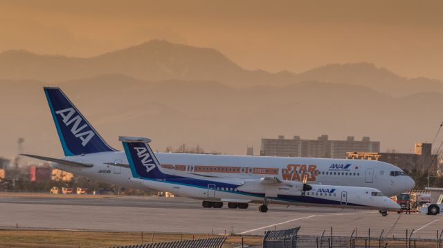 BOEING 767-300 (JA604A) - “STAR WARS ANA JET” LIVERYbr /All Nippon Airways / Boeing 767-346/ERbr /Dec.13.2015 Hakodate Airport [HKD/RJCH] JAPAN