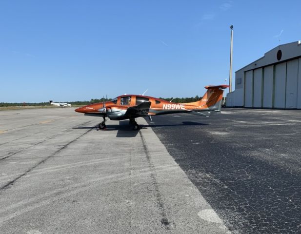 Diamond DA-62 (N99WE) - Beautiful DA 62 on the ramp at F45