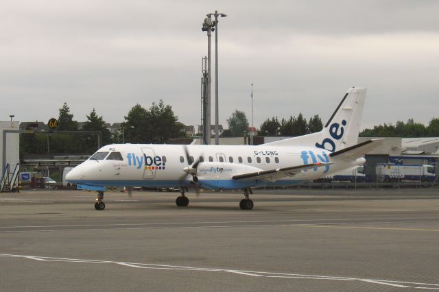 Saab 340 (G-LGNG) - Flybe Saab 340B G-LGNG in Glasgow International Airport