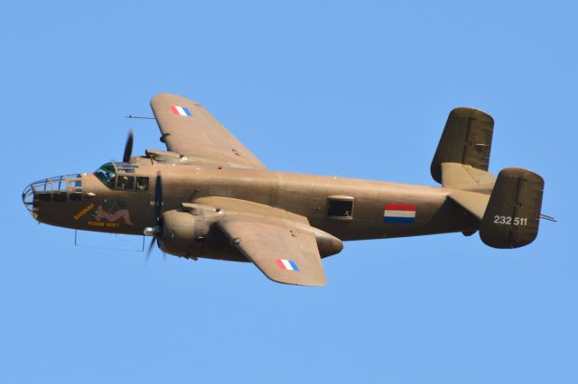 North American TB-25 Mitchell (23-2511) - B-25 Mitchell Bomberbr /The Victory Show, Cosby, UK