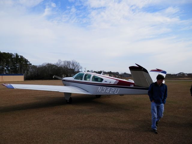 Beechcraft 35 Bonanza (N342U) - BREAKFAST FLY IN EAA 38 2013