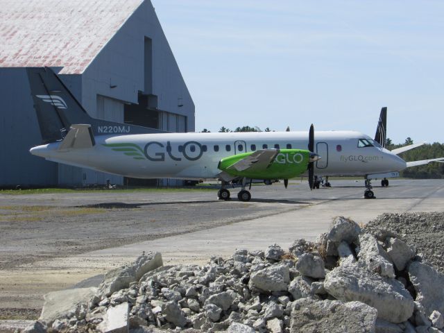 Saab 340 (N220MJ) - Former paint schemes included Colgan Air, Lakeshore Express and United Express.  Should be starting MSY to BHM service.