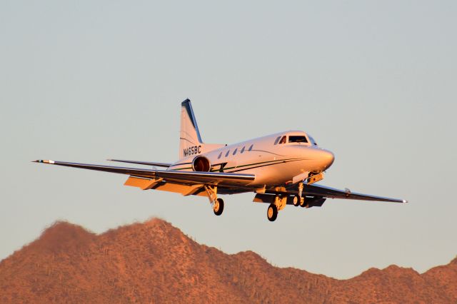 North American Sabreliner (N465BC)