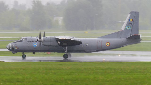 Antonov An-30 (N1105) - Romanian Air Force  Antonov An-30 1105