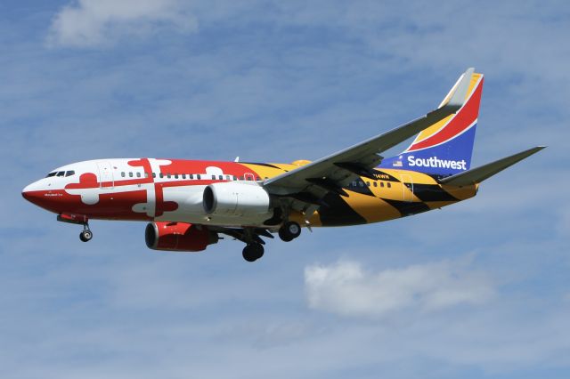 Boeing 737-700 (N214WN) - Sept. 4, 2021 - flight 4469 from Fort Myers. 