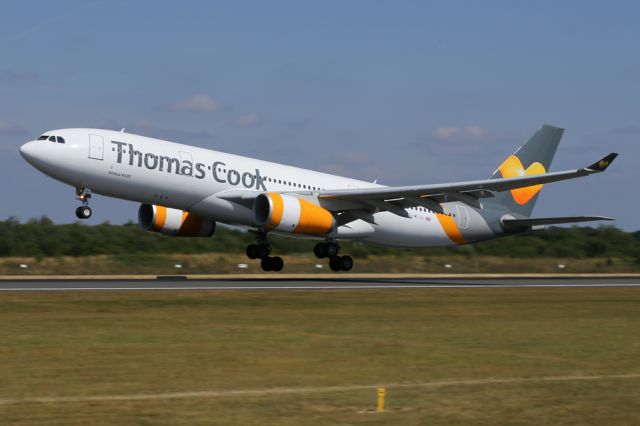 Airbus A330-200 (G-MLJL) - TCX2620 departing to Santa Clara in Cuba.