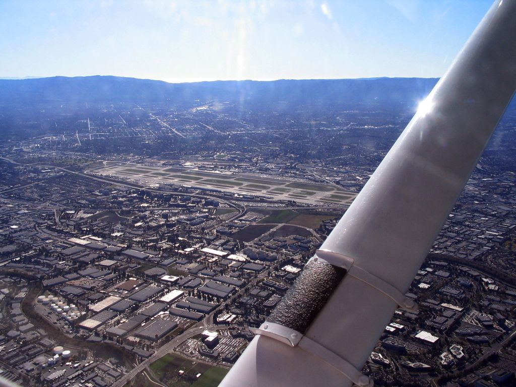 Cessna 152 (N66970) - Inflight from KHWD to KSMX