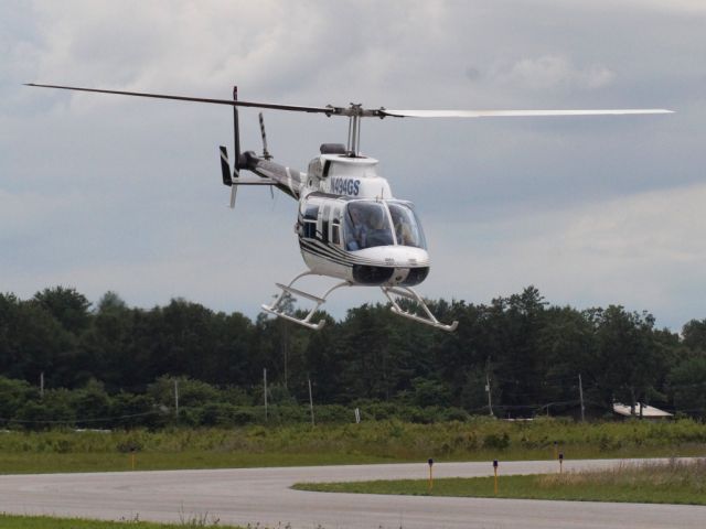 Bell JetRanger (N494GS) - taken at Saratoga County Airport, NY on July 26, 2017