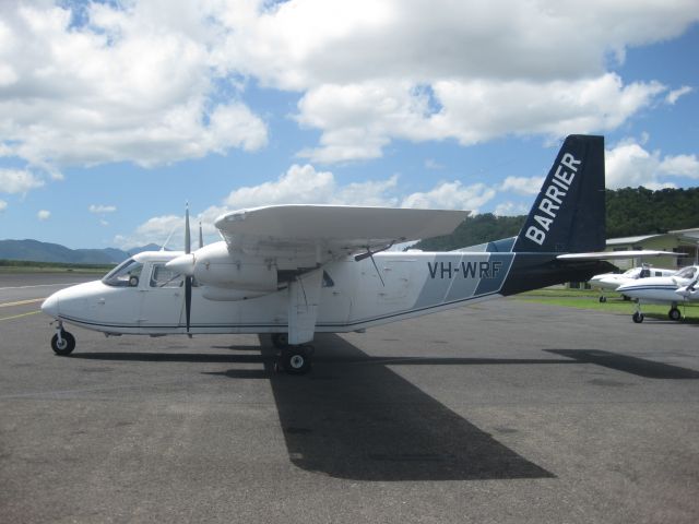 VH-WRF — - Barrier Air Service, Cairns International Airport, Queensland