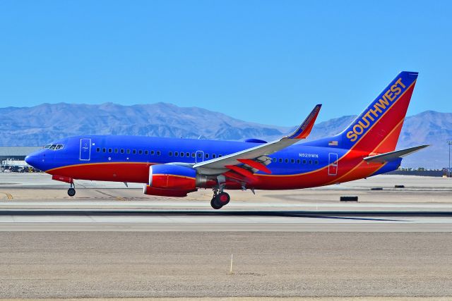 Boeing 737-700 (N929WN) - N929WN Southwest Airlines 2008 Boeing 737-7H4  (cn 36631/2689) - Las Vegas - McCarran International Airport (LAS / KLAS)br /USA - Nevada, June 27, 2014br /Photo: Tomás Del Coro