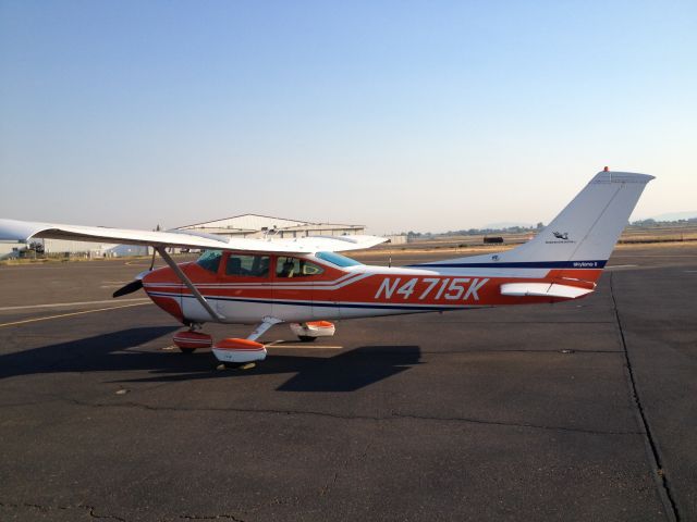 Cessna Skylane (N4715K) - On Call to USFS Medford, Oregon August 17, 2017