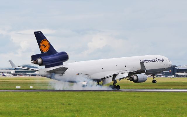 Boeing MD-11 (D-ALCD) - lufthansa cargo md-11f d-alcd landing at shannon from frankfurt on a horse charter flight 8/8/17.