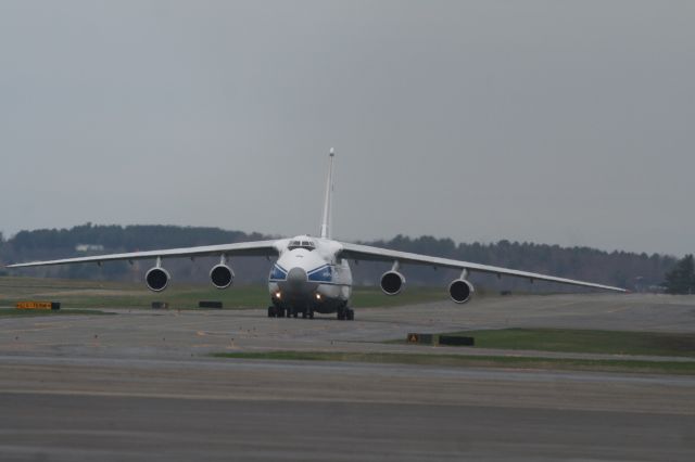 Antonov An-124 Ruslan (RA-82079) - Maine Air Museum has a great photographer plat form at the museum. You see so much aircraft