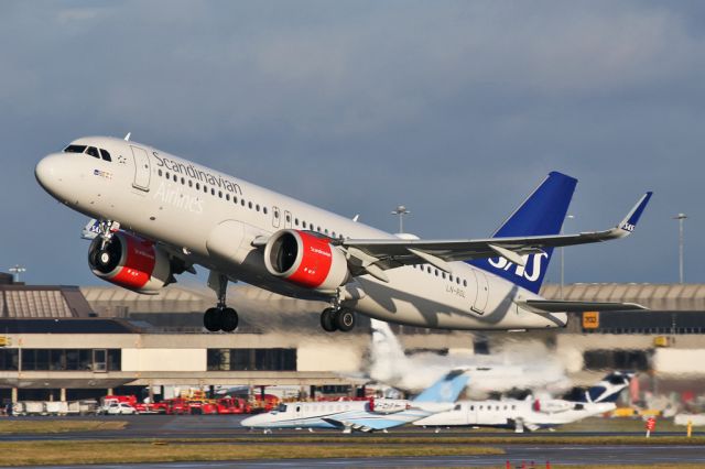 Airbus A320neo (LN-RGL) - SAS2548 on the way back to Stockholm