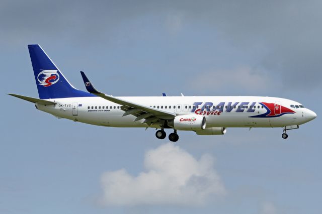 Boeing 737-800 (OK-TVS)