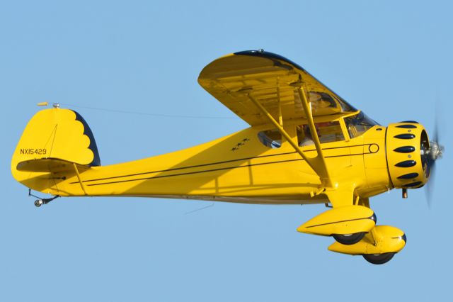 AMU15429 — - Monocoupe 90A NX15429 at Chino, California on April 29, 2016.