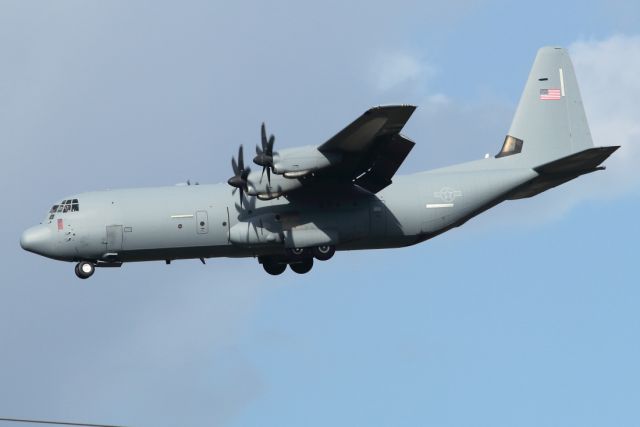 Lockheed EC-130J Hercules (10-5771) - 06/12/2023:br /A Hercules flight PFO > TLV on final to rwy21.