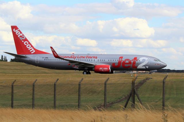 Boeing 737-800 (G-JZBL) - Jet2 (LS) G-JZBL B737-8MG [cn63169]br /Birmingham (BHX): Jet2 flight LS1281 taxis to the threshold of runway 15 for departure to Reus (REU). br /Taken from the end of Runway 15 Sheldon Country Park.br /2018 07 31br /a rel=nofollow href=http://alphayankee.smugmug.com/Airlines-and-Airliners-Portfolio/Airlines/EuropeanAirlines/Jet2-LS/https://alphayankee.smugmug.com/Airlines-and-Airliners-Portfolio/Airlines/EuropeanAirlines/Jet2-LS//a