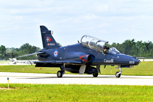 Boeing Goshawk (15-5203) - RCAF Hawk with AIM-9 Training Missile at Thunder Over Michigan 2018.