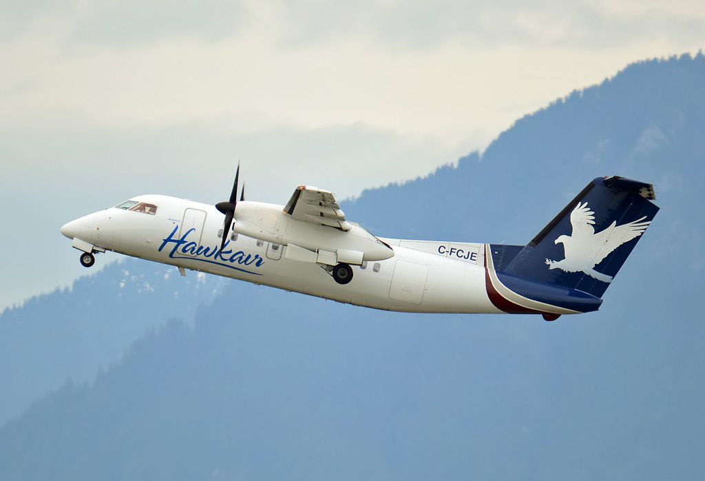 de Havilland Dash 8-100 (C-FCJE) - Hawkair