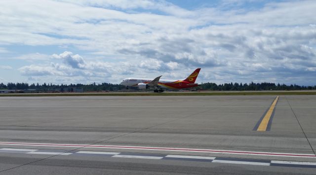 Boeing 787-8 (B-2728) - TAKE OFF ROLL VR SPEED 