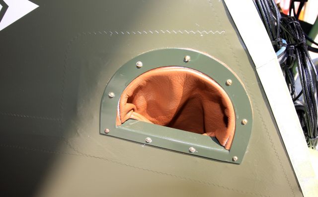 OGMA Tiger Moth (VH-FAG) - Detail of incredible restoration quality of the Tiger including fitting wings at CAC Caboolture