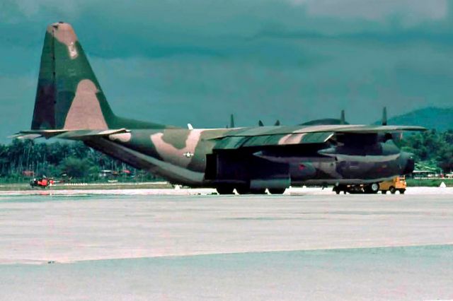 Lockheed C-130 Hercules — - Lockheed MC-130P, photographed RAAF Butterworth, Malaysia 1976.H