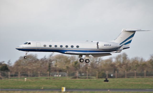 Gulfstream Aerospace Gulfstream V (N337LS) - las vegas sands g550 n337ls landing at shannon 15/1/20.