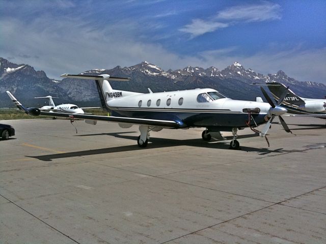 Pilatus PC-12 (N643BW)