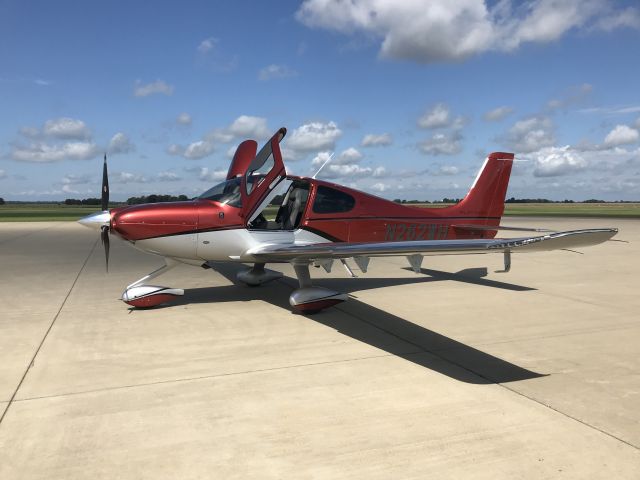 Cirrus SR-22 (N262WH) - First flight after purchase, Aug 29, 2018