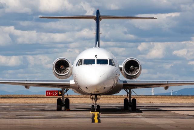 Fokker 70 (VH-QQX)