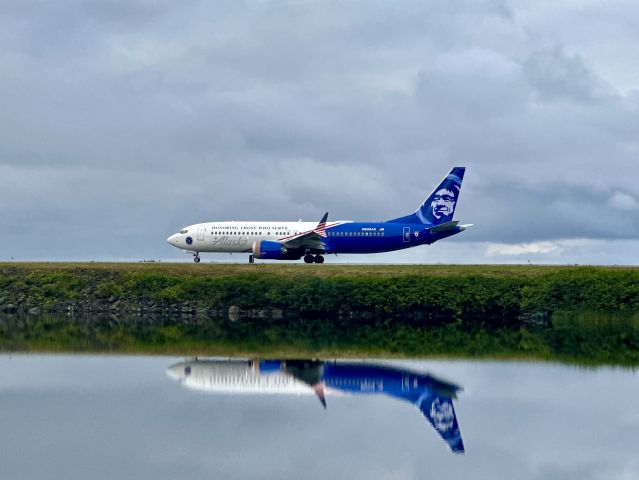 Boeing 737 MAX 8 (N806AK) - AS73 SIT-JNU on July 26, 2024
