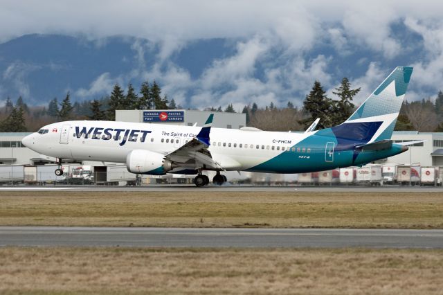 Boeing 737 MAX 8 (C-FHCM)