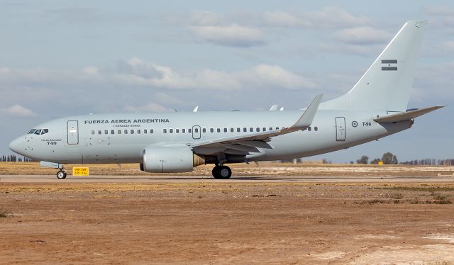 Boeing 737-700 (2-ACSM) - Current T-99