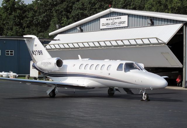 Cessna Citation CJ2+ (N379R) - RELIANT AIRs new CJ2+. RELIANT AIR operates 3 CJ2s, several King Airs. a CheyenneI and 3 Barons out of the Danbury (KDXR) airport. They have the lowest fuel price on the Danbury KDXR) airport.