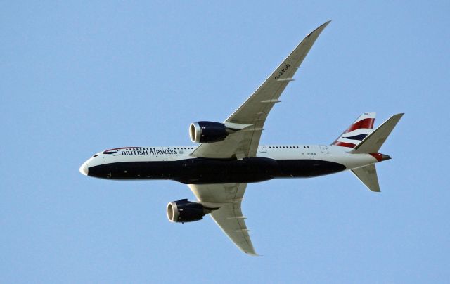 Boeing 787-9 Dreamliner (G-ZBJB) - BAW flight 223N from LHR-BNA on approach to Nashvile. 