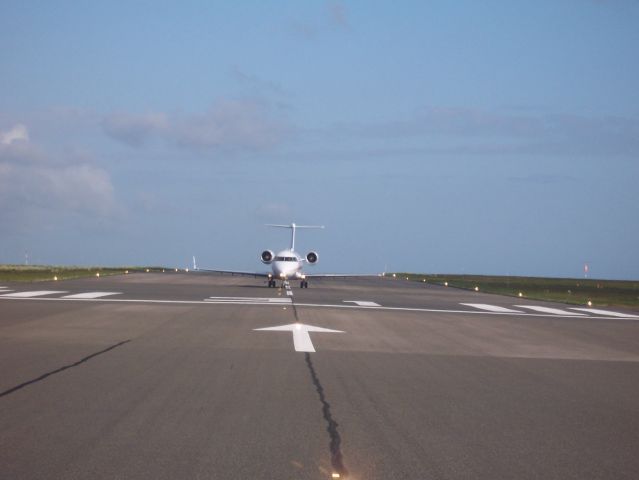 — — - Waiting for the runway to clear - Wick Scotland