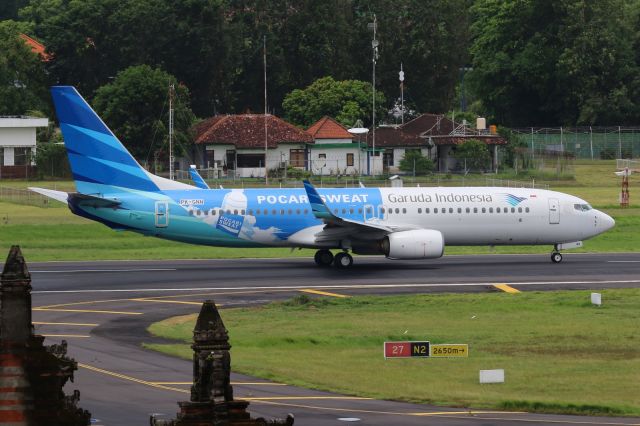 Boeing 737-800 (PK-GNN) - "Pocari Sweat" livery