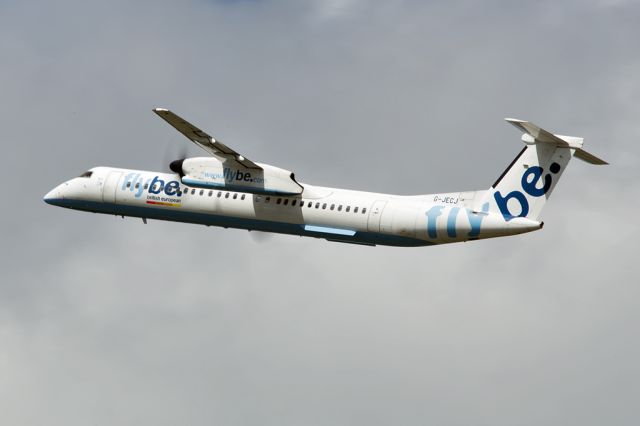 de Havilland Dash 8-400 (G-JECJ) - BEE663 off to Knock