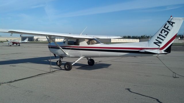 Cessna 152 (N113FA) - 1981 CESSNA 152 VISITING FULLERTON