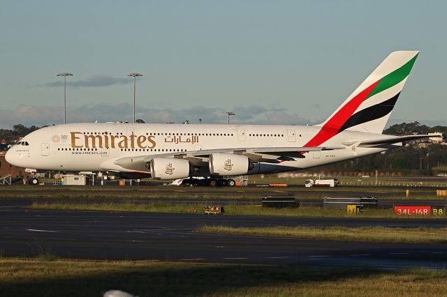 Airbus A380-800 (A6-EDO) - on 3 December 2017