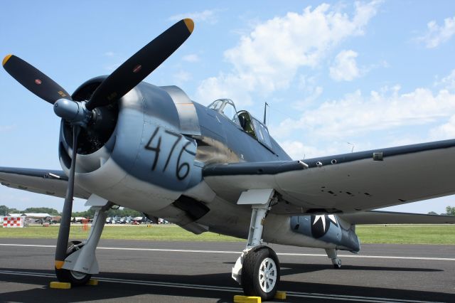 Grumman G-50 Hellcat (AMU41476) - Looking Pretty at Oshkosh '21...With the look of coming right out of the Grumman Factory.