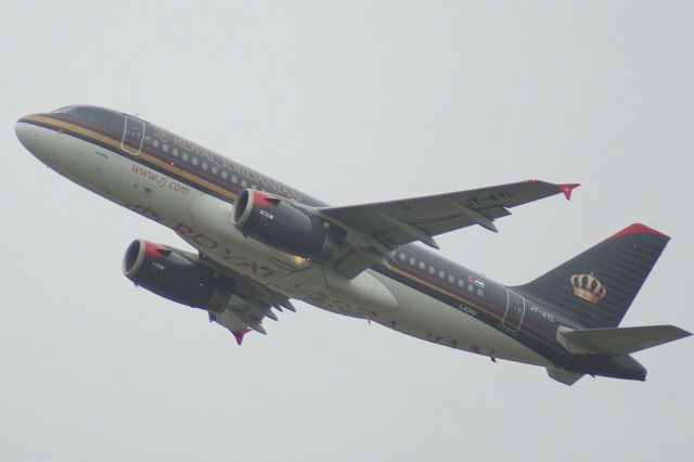 Airbus A319 (JY-AYL) - Schiphol AMS sunday 21-2-2016 17:02 uur